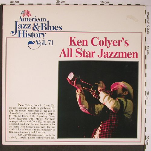 Colyer,Ken - All Star Jazzmen: Same, Vol.71, m-/vg+, Tobacco Road(B/2571), D,  - LP - X6045 - 5,00 Euro