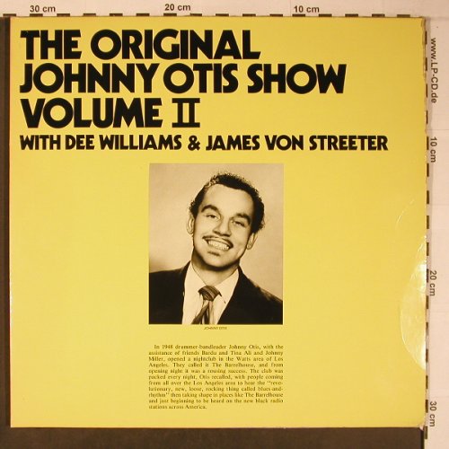 Otis Show,Johnny: The Originals, Vol.2, Foc, vg+/vg+, Savoy (WL70810(2)), D Typ: 2LP Best.-Nr.: X6450 Preis: 15,00 Euro