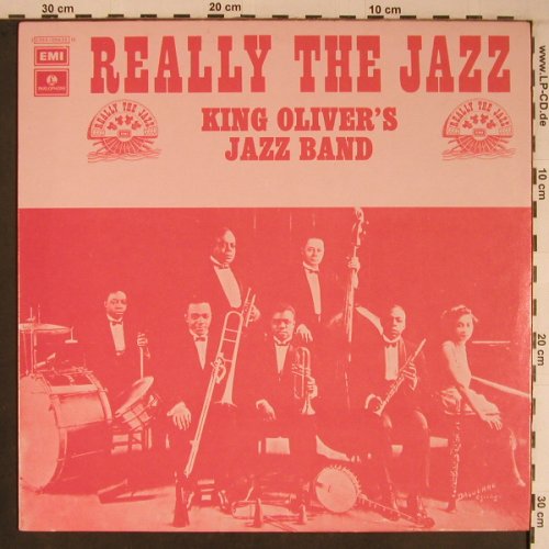 King Oliver's Jazz Band: Really The Jazz, Parlophone(C 054-05639), I, Ri,  - LP - X6757 - 7,50 Euro