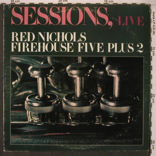 Nichols,Red & Firehouse Five plus 2: Sessions, Live, m-/vg+, Calliope(CAL 3006), US, co, 1976 - LP - X7450 - 7,50 Euro