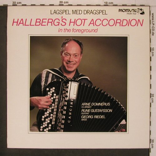 Hallberg's Hot Accordeon: In The Foreground, Phontastic(PHONT 7532), S, 1981 - LP - X7625 - 9,00 Euro