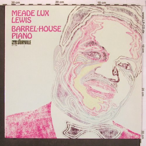 Meade Lux Lewis: Barrel House Piano, rec 1956, Storyville (671 208), D Typ: LP Best.-Nr.: X8084 Preis: 6,00 Euro