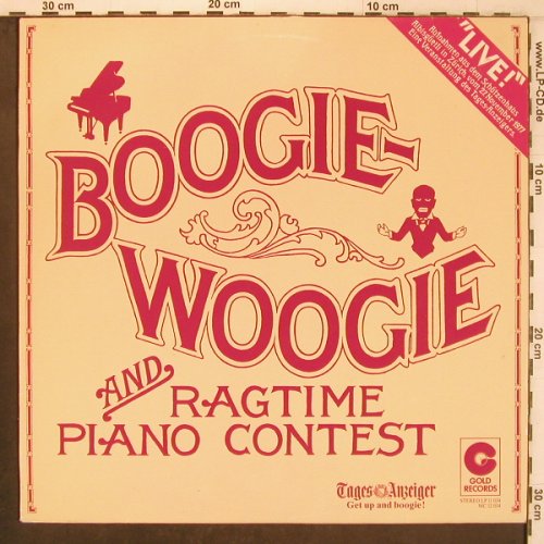 V.A.Boogie Woogie & Ragtime Contest: Joachim Palden..Jan Zeman, Gold Rec. Tages Anzeiger(GOLD LP 11 034), , 1977 - LP - X8094 - 7,50 Euro