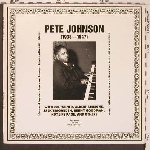 Johnson,Pete: 1938-1947, Document(DLP 535), A, LimEd.,  - LP - X8096 - 7,50 Euro