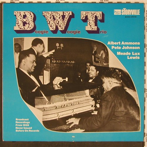 Johnson,Pete/Ammons/M.L.Lewis: Boogie Woogie Trio, Storyville(670 184), D, Mono,  - LP - X8098 - 9,00 Euro