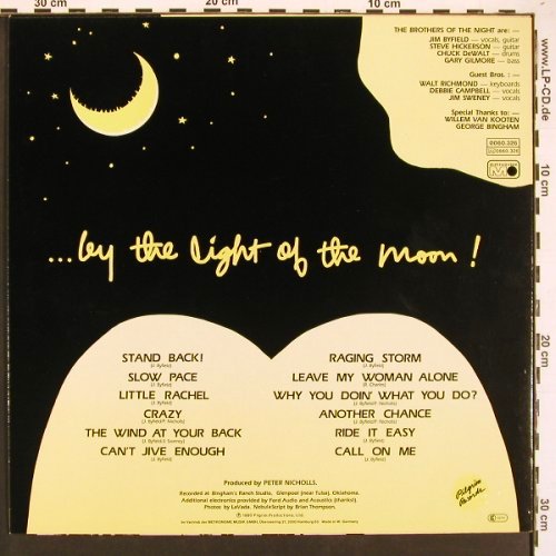 Rockin'Jimmy & t.Brothers o.t.Night: Same, Metronome (0060.326), D, 1980 Typ: LP Best.-Nr.: X9365 Preis: 6,00 Euro