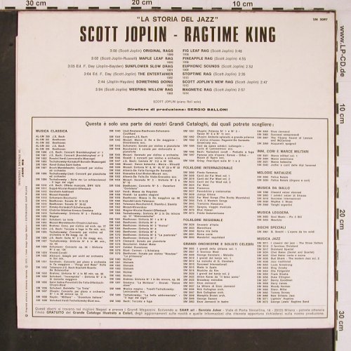 Joplin,Scott: Rag Time King, Joker(SM 3097), I, 1971 - LP - Y1010 - 5,00 Euro