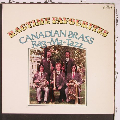 Canadian Brass: Ragtime Favorites-Rag-Ma-Taz, Intercord(INT 145.003), D, 1976 - LP - Y1103 - 7,50 Euro