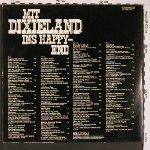 V.A.Mit Dixieland Ins Happy-End: Victory Valley... Alex.Ragtime, Foc, EMI Columbia (C 178-31 621/22), D, 56Tr. Typ: 2LP Best.-Nr.: Y1104 Preis: 9,00 Euro