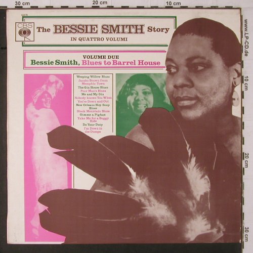 Smith,Bessy: The Bessie Smith Story, Vol.Due, CBS (62378), I, 1969 Typ: LP Best.-Nr.: Y1668 Preis: 7,50 Euro