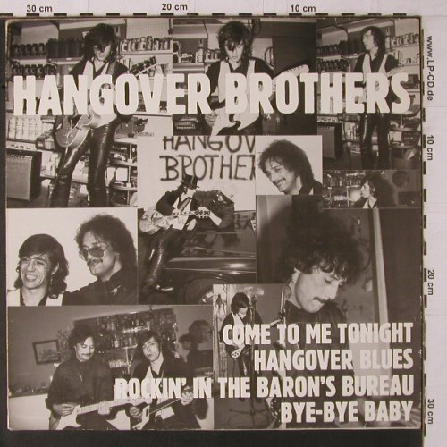 Hangover Brothers: Hangover Blues+3, EP, Hangover Rec.(6620302), D,  - 12inch - Y1674 - 5,00 Euro