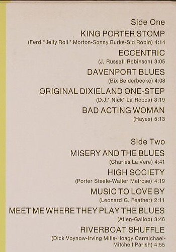 Teagarden,Jack: Meet Me Where They Play The Blues, Bethlehem, Promo-Stoc (BCP 6040), US,m-/vg+, 1978 Typ: LP Best.-Nr.: Y1721 Preis: 7,50 Euro