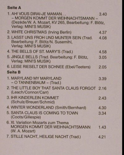 New Orleans Quarter: Christmas Jazz, Foc, red vinyl, NOQ-Records (NOQ-R 2), D, 1984 Typ: LP Best.-Nr.: Y1764 Preis: 6,00 Euro
