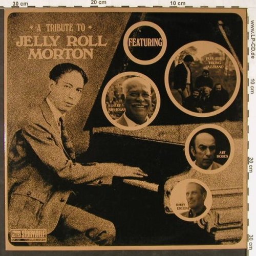 Morton,Jelly Roll: A Tribute To,A.Nicholas.. Papa Bue', Storyville (SLP 221), DK, 1972 Typ: LP Best.-Nr.: Y1842 Preis: 7,50 Euro