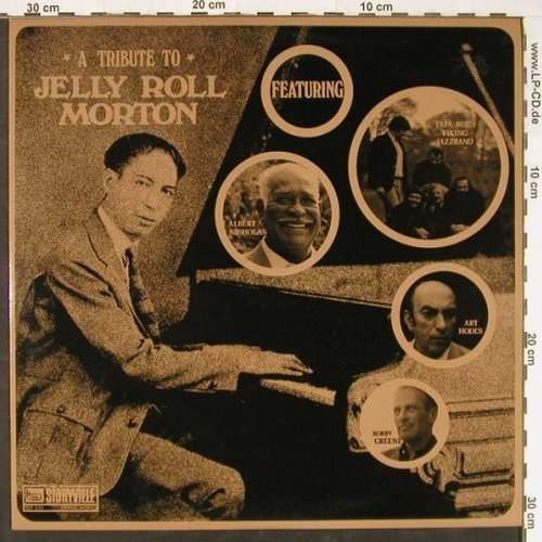 Morton,Jelly Roll: A Tribute To,A.Nicholas.. Papa Bue', Storyville(SLP 221), DK, 1972 - LP - Y1842 - 7,50 Euro