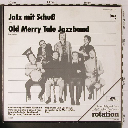Old Merry Tale Jazzband: Jatz mit Schuss, 1963, Polydor Jazz 7(2428 101), D, Ri,  - LP - Y1871 - 6,00 Euro