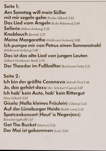 Old Merry Tale Jazzband: Jatz mit Schuss, 1963, Polydor Jazz 7(2428 101), D, Ri,  - LP - Y1871 - 6,00 Euro