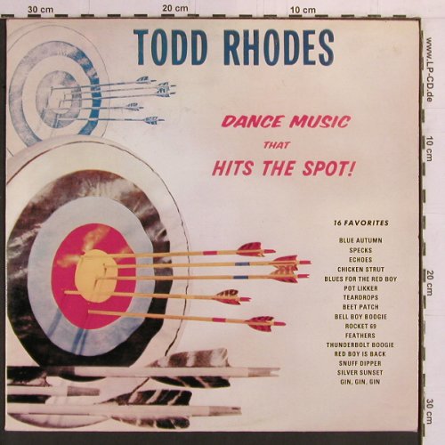Rhodes,Todd: Dance Music That Hits The Spot!, Contact (ST 1020), I, Ri Typ: LP Best.-Nr.: Y1939 Preis: 9,00 Euro