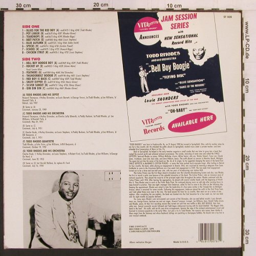 Rhodes,Todd: Dance Music That Hits The Spot!, Contact (ST 1020), I, Ri Typ: LP Best.-Nr.: Y1939 Preis: 9,00 Euro