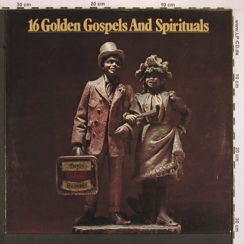 V.A.16 Golden Gospels and Spiritual: Sister Rosetta Tharpe.. ProfJohnson, MCA(6.22456 AG), D, 1976 - LP - Y2124 - 7,50 Euro