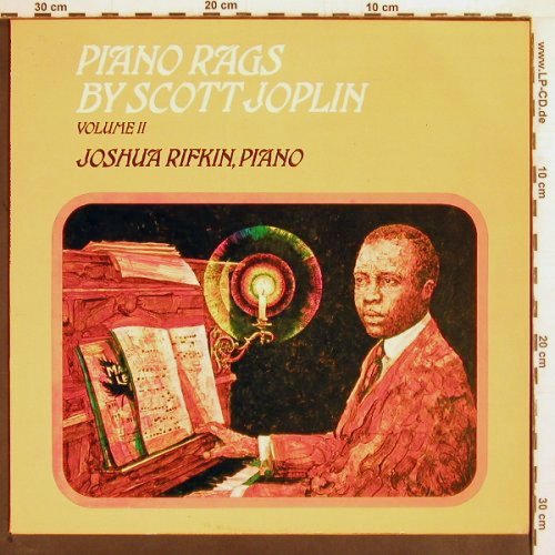 Rifkin,Joshua: Piano Rags By Scott Joplin Vol.II, Elektra (ELK 32 006), D, 1974 Typ: LP Best.-Nr.: Y2505 Preis: 6,00 Euro
