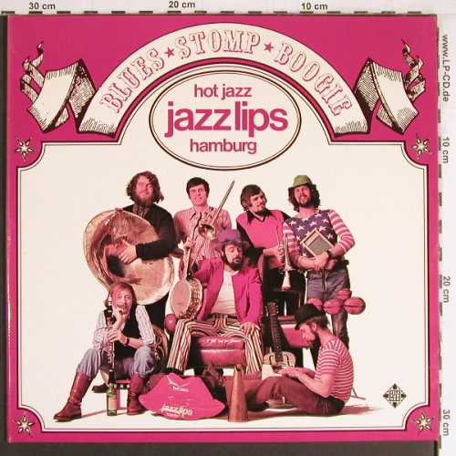 Jazzlips: Blues Stomp Boogie, Foc, Telefunken(6.28052 DP), D, m/vg+, 1973 - 2LP - Y3742 - 9,00 Euro