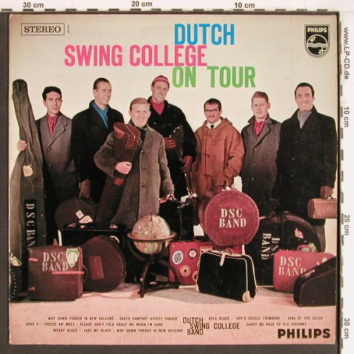 Dutch Swing College Band: On Tour, Philips(840 316 PY), NL,  - LP - Y4500 - 6,00 Euro