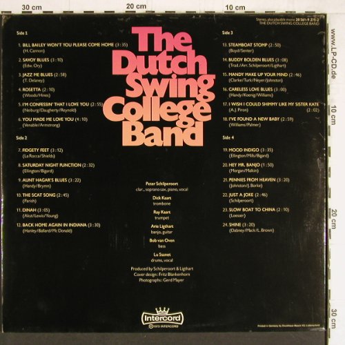 Dutch Swing College Band: Same,Foc, Intercord Club-Ed.(28 561-9 Z/1-2), D,  - 2LP - Y4564 - 7,50 Euro