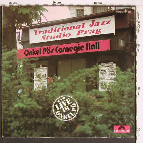 Traditional Jazz Studio Prag: Live im Onkel Pö, Polydor (2371 602), D, 1975 Typ: LP Best.-Nr.: Y4608 Preis: 9,00 Euro