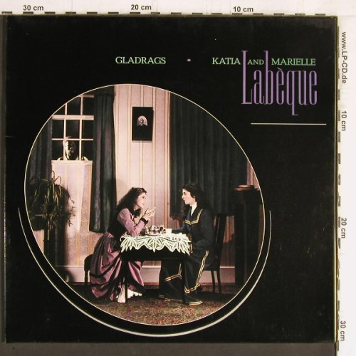 Labeque,Katia and Marielle: Gladrags, Foc, EMI (065-43 461), D, 1983 Typ: LP Best.-Nr.: Y5542 Preis: 7,50 Euro