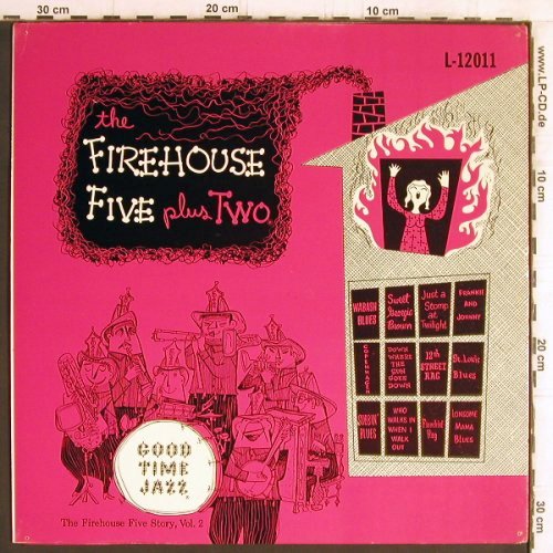 Firehouse Five Plus Two: The Firehouse Five Story,Vol.2, Good Time Jazz(GTJ L-12011), US,  - LP - Y6109 - 7,50 Euro