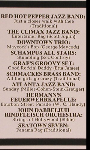 V.A.1.RP-Jazz Band Ball: Red Hot Pepper...Seetown Seven, Rheinische Post (RP 76001), D, 1976 Typ: LP Best.-Nr.: Y6110 Preis: 7,50 Euro
