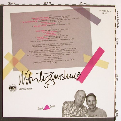 Monty Sunshine's Jazzband: Mama don't allow, Autogramm, Pinorekk (HB-P-7012), D, 1987 Typ: LP Best.-Nr.: Y6530 Preis: 6,00 Euro