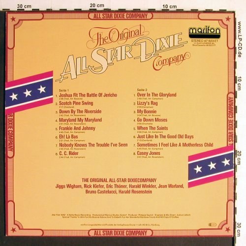 Original All Star Dixie Company: Same, Marifon (47 923 ET), D, 1980 Typ: LP Best.-Nr.: Y6861 Preis: 5,00 Euro
