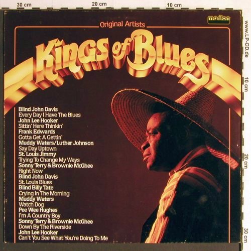 V.A.Kings Of Blues: Blind John Davis...John Lee Hooker, Marifon (296 094-241), D, 1982 Typ: LP Best.-Nr.: Y6862 Preis: 6,00 Euro