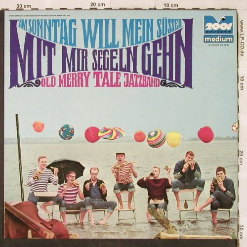Old Merry Tale Jazzband: Am Sonntag will mein Süsser mit..., 2001/MetronomeMedium (51.009), D, Ri, co, 1961 Typ: LP Best.-Nr.: Y6890 Preis: 7,50 Euro