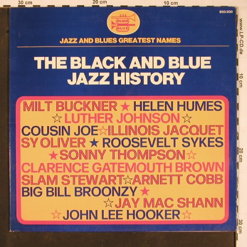 V.A.The Black and Blue: Jazz History, Foc, Black And Blue (950.500), F Typ: LP Best.-Nr.: Y693 Preis: 6,00 Euro