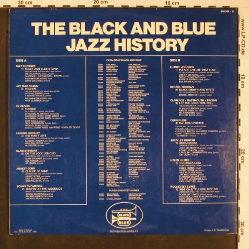 V.A.The Black and Blue: Jazz History, Foc, Black And Blue (950.500), F Typ: LP Best.-Nr.: Y693 Preis: 6,00 Euro