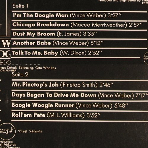 Weber,Vince: The Boogie Man, signiert, Rüssl/EMI (C 062-29 597), D, 1975 Typ: LP Best.-Nr.: Y7417 Preis: 12,50 Euro