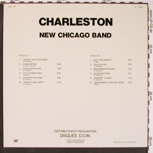 New Chicago Band: Charleston, DOM(D-2007), F,  - LP - Y765 - 7,50 Euro
