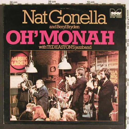 Gonella,Nat and Berry Bryden...: Oh,Monah with Ted Easton's(Live), 2001, Ri(201.096), D, Ri, 1973 - LP - Y7740 - 7,50 Euro