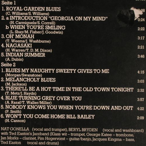 Gonella,Nat and Berry Bryden...: Oh,Monah with Ted Easton's(Live), 2001, Ri(201.096), D, Ri, 1973 - LP - Y7740 - 7,50 Euro
