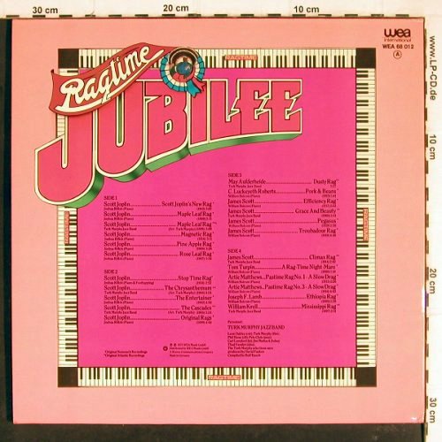 Turk Murphy Jazzband: Ragtime Jubilee, Foc, WEA (WEA 68 012), D, 1975 Typ: 2LP Best.-Nr.: Y8004 Preis: 9,00 Euro