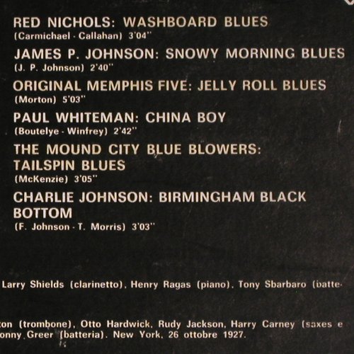 V.A.Archivi del Jazz: IL Jazz a New York Negli Anni Venti, Variety (REL-SR 19220), I, m-/vg+, 1974 Typ: LP Best.-Nr.: Y8020 Preis: 7,50 Euro