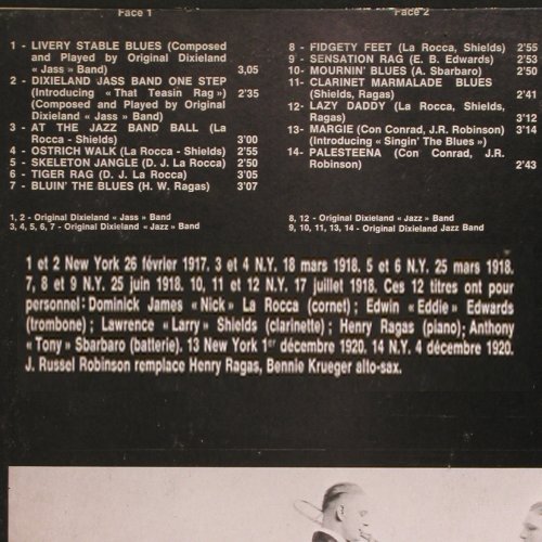 Original Dixieland Jazz Band: Same, Foc, RCA (730 703/704), F, m-/vg+ Typ: 2LP Best.-Nr.: Y8025 Preis: 7,50 Euro