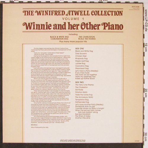 Atwell,Winifred: The W.A.Collection Vol.1, RCA(INTS 5238), AUStralia, 1983 - LP - Y807 - 7,50 Euro