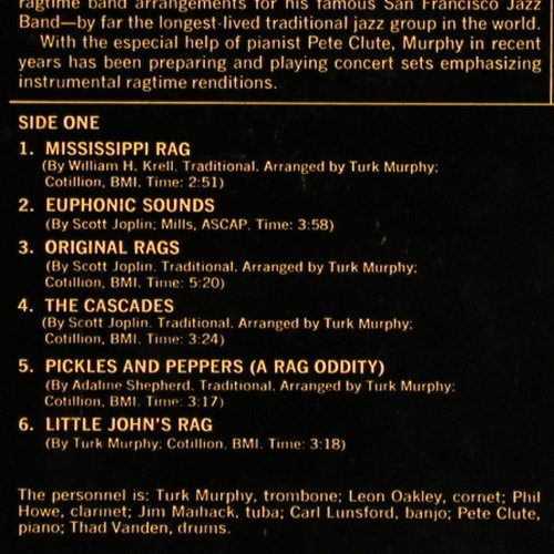 Turk Murphy Jazzband: The Many Faces of, Atlantic (SD 1613), US,m-/vg+, 1972 Typ: LP Best.-Nr.: Y8122 Preis: 7,50 Euro