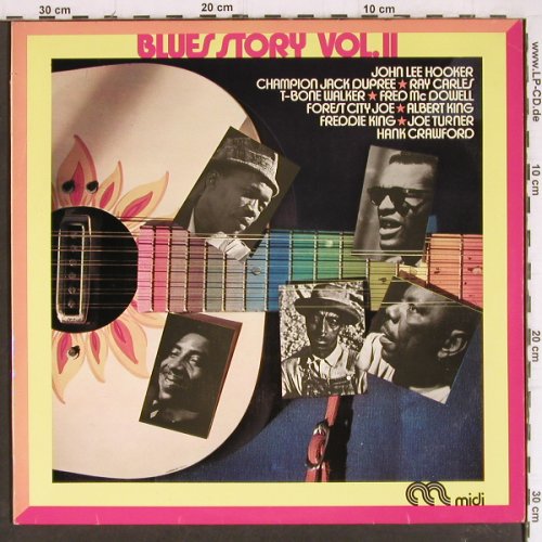 V.A.Blues Story: Vol.2,Fr.Mc Dowell.. H.Crawford,Foc, MIDI (MID 60 034), D, 20Tr., 1972 Typ: 2LP Best.-Nr.: Y8129 Preis: 9,00 Euro