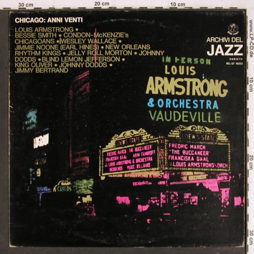 V.A.Chicago:Anni Venti: King Oliver... Jimmy Berrand, Variety/Archivi d.J. (REL-ST 19223), I, m-/vg+, 1974 Typ: LP Best.-Nr.: Y8166 Preis: 7,50 Euro