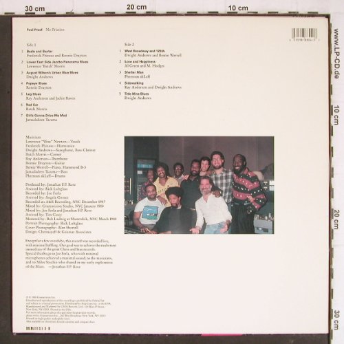 Fool Proof: No Friction, Gramavision(18-8804-1), US, 1988 - LP - Y8174 - 6,00 Euro